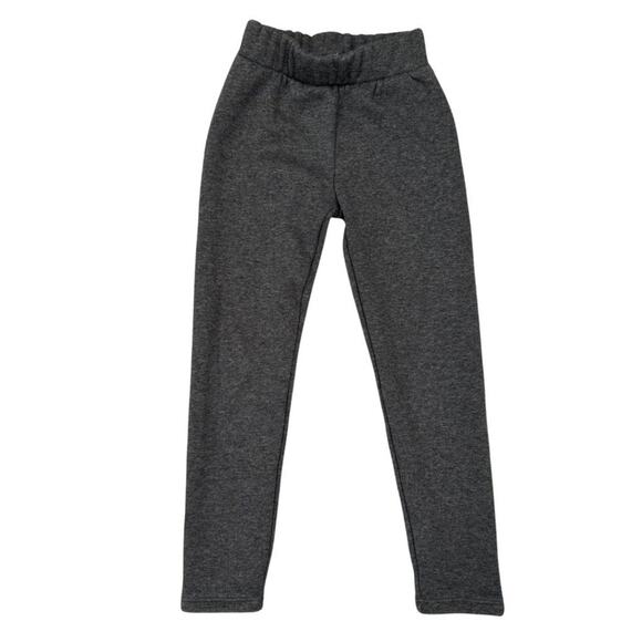 GAP Kids Sherpa-Lined Leggings Gray XS - Picture 1 of 6